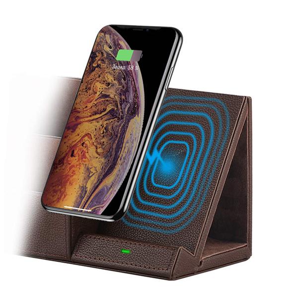 Канцелярский органайзер EasyAcc с беспроводной зарядкой | iG-store