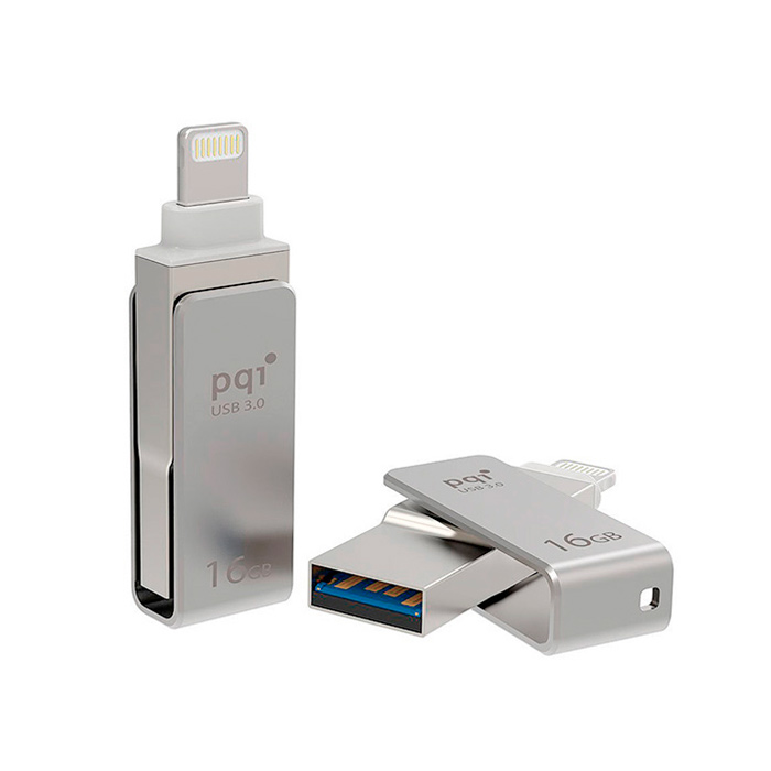 Самая маленькая флешка для iOS-устройств PQI iConnect Mini