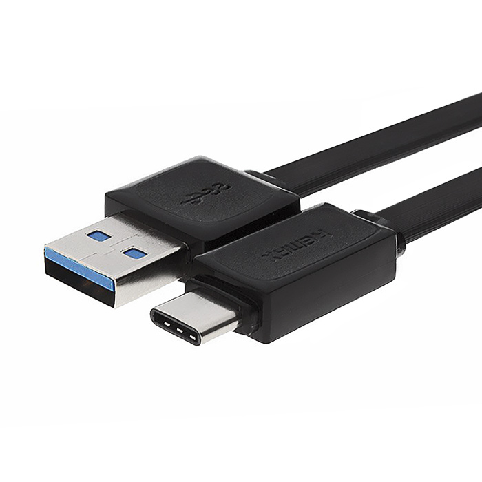 Плоский кабель Remax с коннекторами USB 3.1 Type-C — USB 3.0