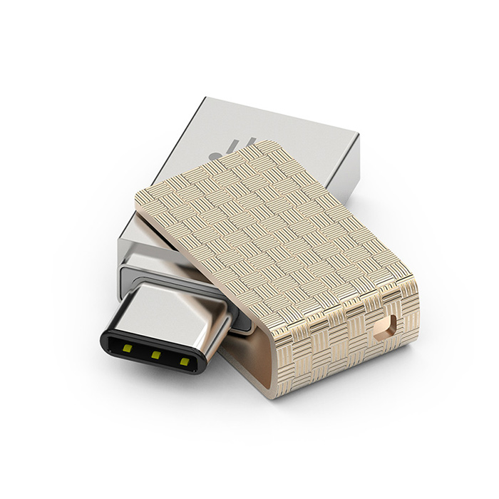 "Флешка" PQI Connect 313 с двусторонним подключением USB 3.1 Type-C и USB 3.1 типа А