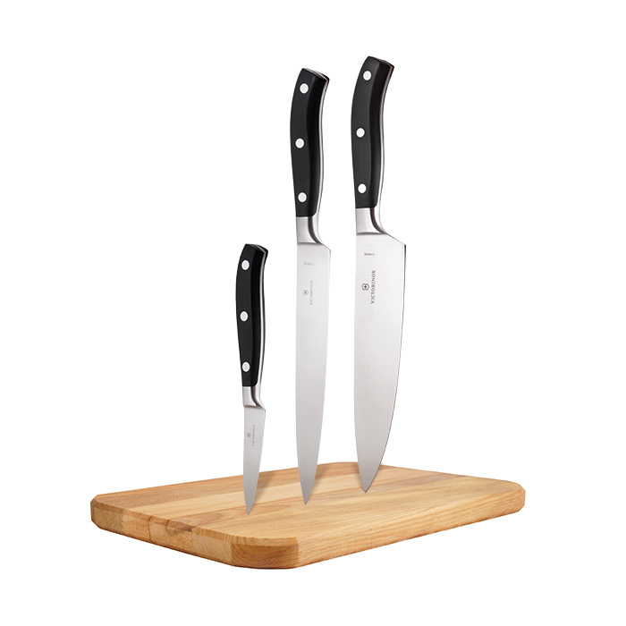 Набор профессиональных кухонных ножей Forged от Victorinox