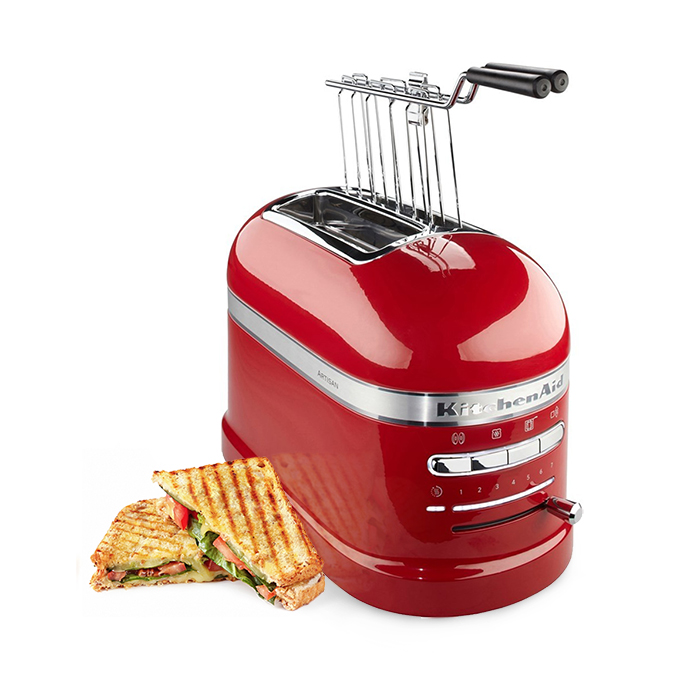 Интеллектуальный тостер KitchenAid Artisan 5KMT220 с режимом для приготовления сэндвичей