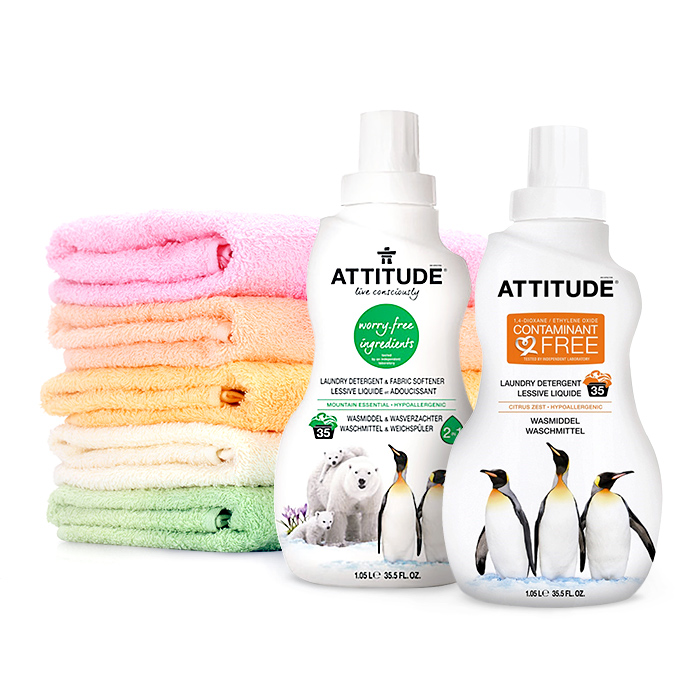 Концентрированный шампунь для стирки от ATTITUDE — экологически безопасное средство