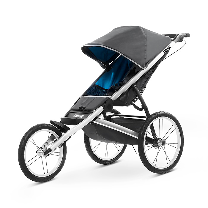 Детская коляска для бега Glide от Thule с ручным тормозом