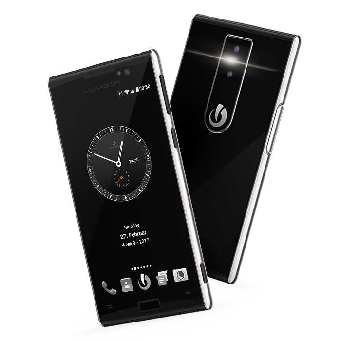 Дизайнерский смартфон Lumigon T3 с камерой ночного видения
