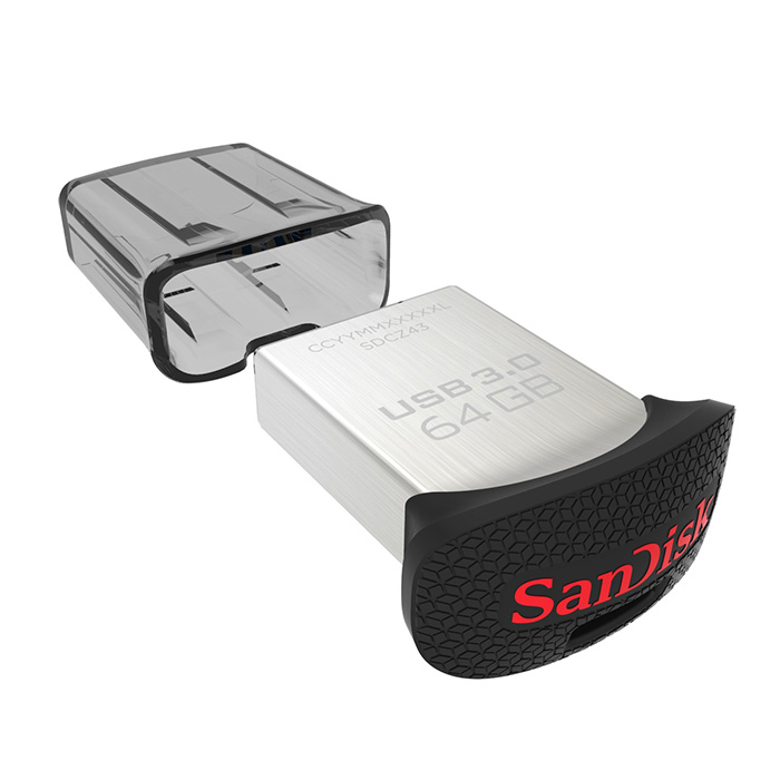 Компактный флеш-накопитель SanDisk Ultra Fit USB 3.0 с фирменным приложением