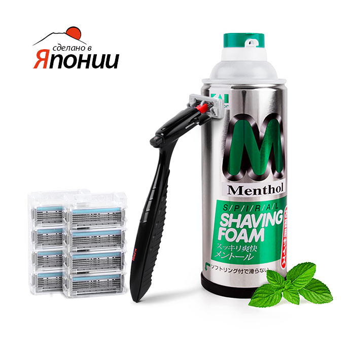 Японский набор для бритья от KAI