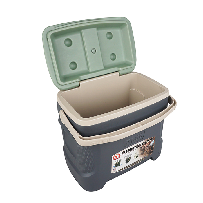 Изотермический контейнер Igloo Sportsman 30Qt сохраняет лед до трех суток