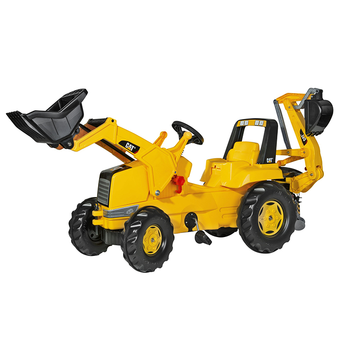 Детский педальный экскаватор Rolly Toys Junior CAT