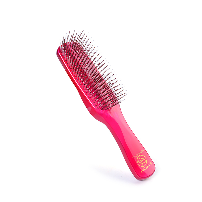 Японская трихологическая расческа S-Heart-S Sculp Brush: комплексный уход за волосами и кожей головы