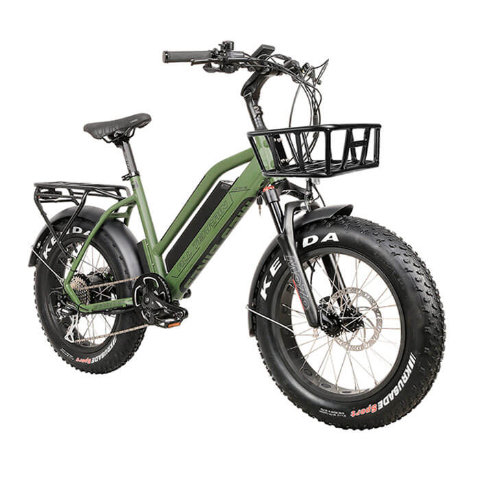 Компактный электрический фэтбайк All Terrain Scout от M2S