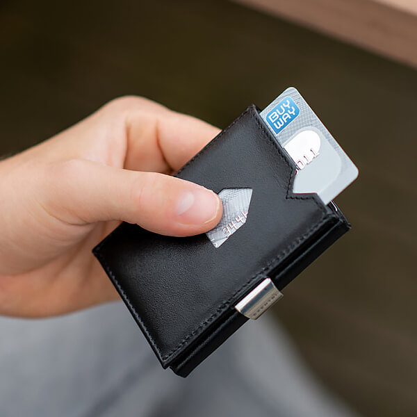 Бумажник-картхолдер Exentri Wallet с RFID-защитой электронных карт
