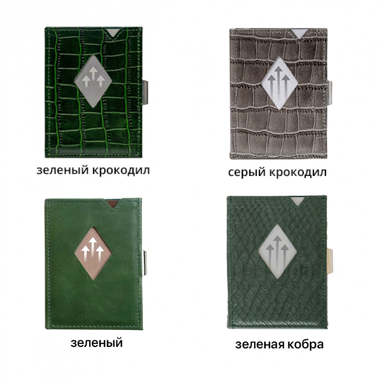 Бумажник-картхолдер Exentri Wallet с RFID-защитой электронных карт