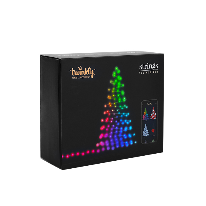 Елочная смарт-гирлянда Twinkly с управлением через мобильное приложение