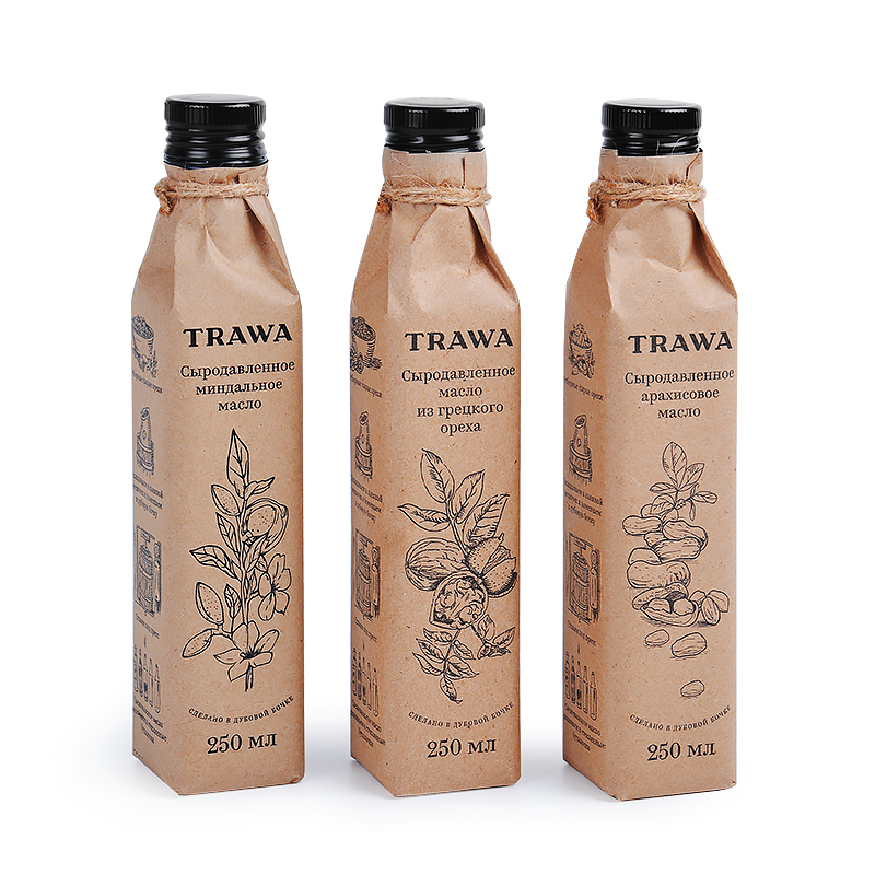 Натуральные растительные масла сырого отжима Trawa