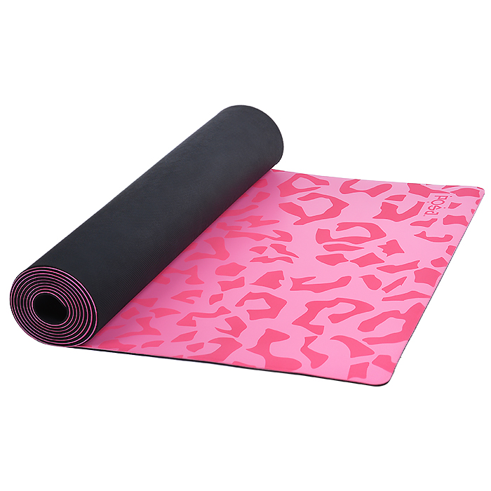 Нескользящий коврик для йоги и фитнеса POSA NonSlip Pro с антибактериальным слоем