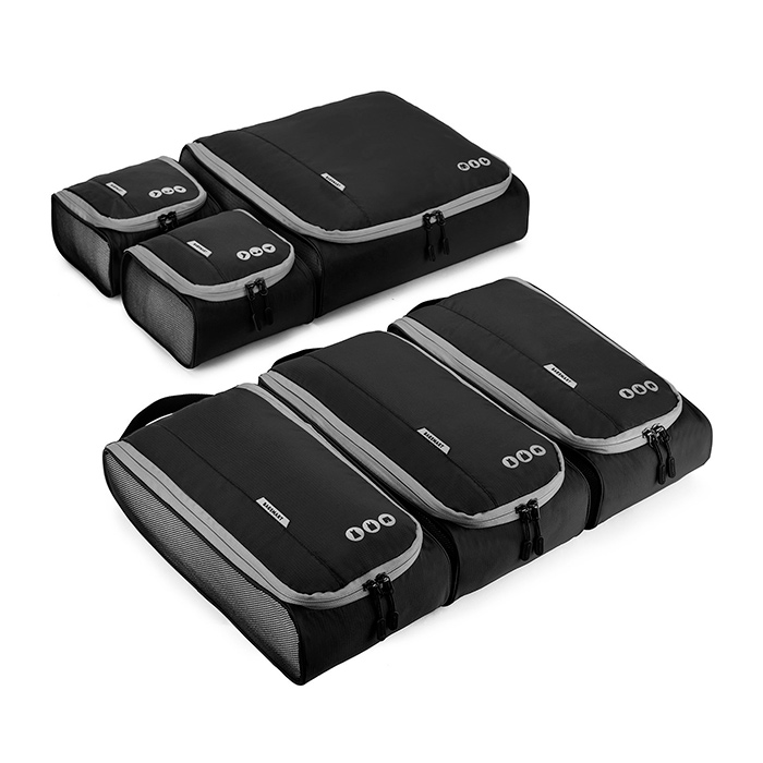 Набор из 6 чехлов для упаковки одежды Bagsmart Venice Packing Cubes
