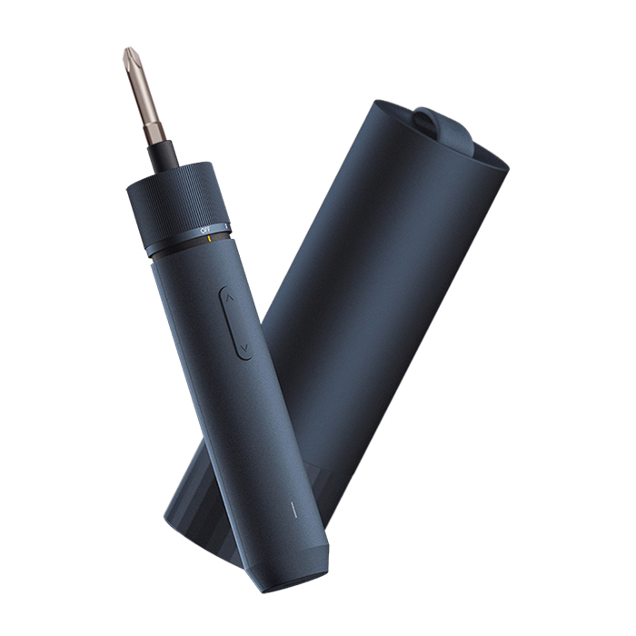 Электрическая отвертка HOTO Straight Handle с системой регулировки усилия и набором из 12 бит
