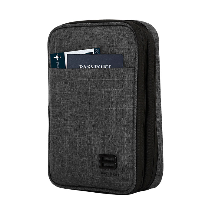 Двухуровневый органайзер для электронных устройств и кабелей Bagsmart Belmont