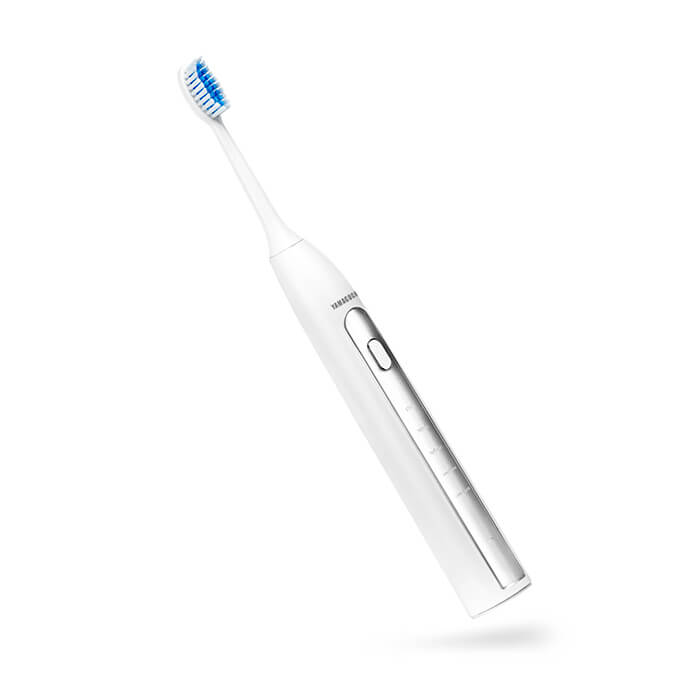 Звуковая зубная щетка Yamaguchi Smile Expert Pro с головкой DuPont Tynex, цифровым управлением вибрацией и встроенным таймером 