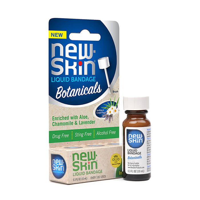 Жидкий пластырь New-Skin Botanicals из натуральных ингредиентов