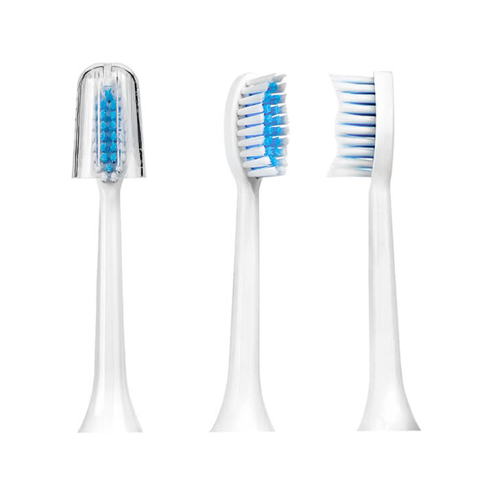 Набор оригинальных сменных головок для зубной щетки Yamaguchi Smile Expert Pro с щетиной DuPont Tynex — 2 шт.