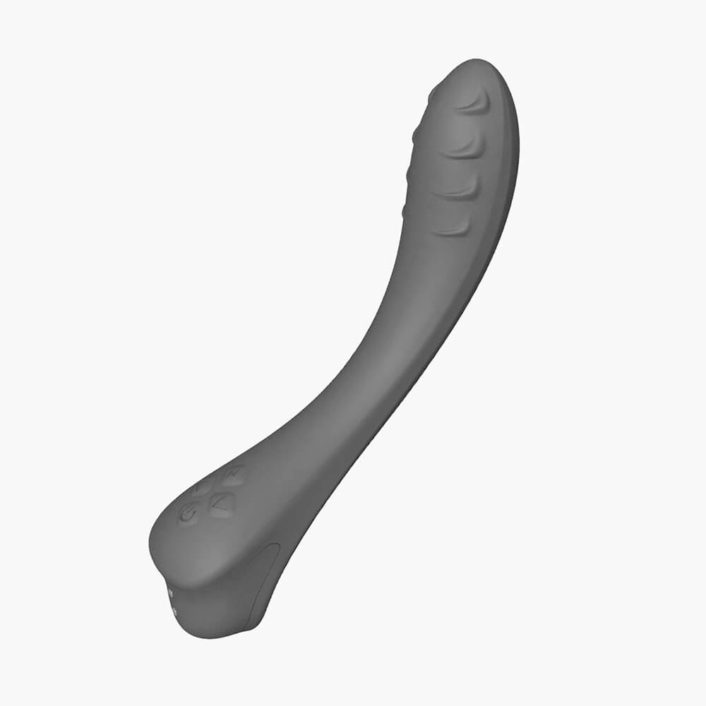 Изогнутый вибратор Le Frivole Infinite Apus для стимуляции точки G с цифровой системой управления