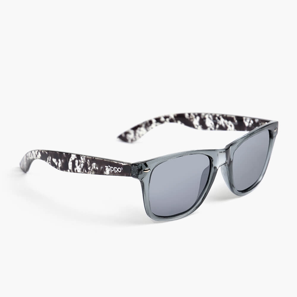 Дизайнерские солнцезащитные очки Zippo Eyewear OB21-21 с поляризационными линзами и прочной оправой из поликарбоната