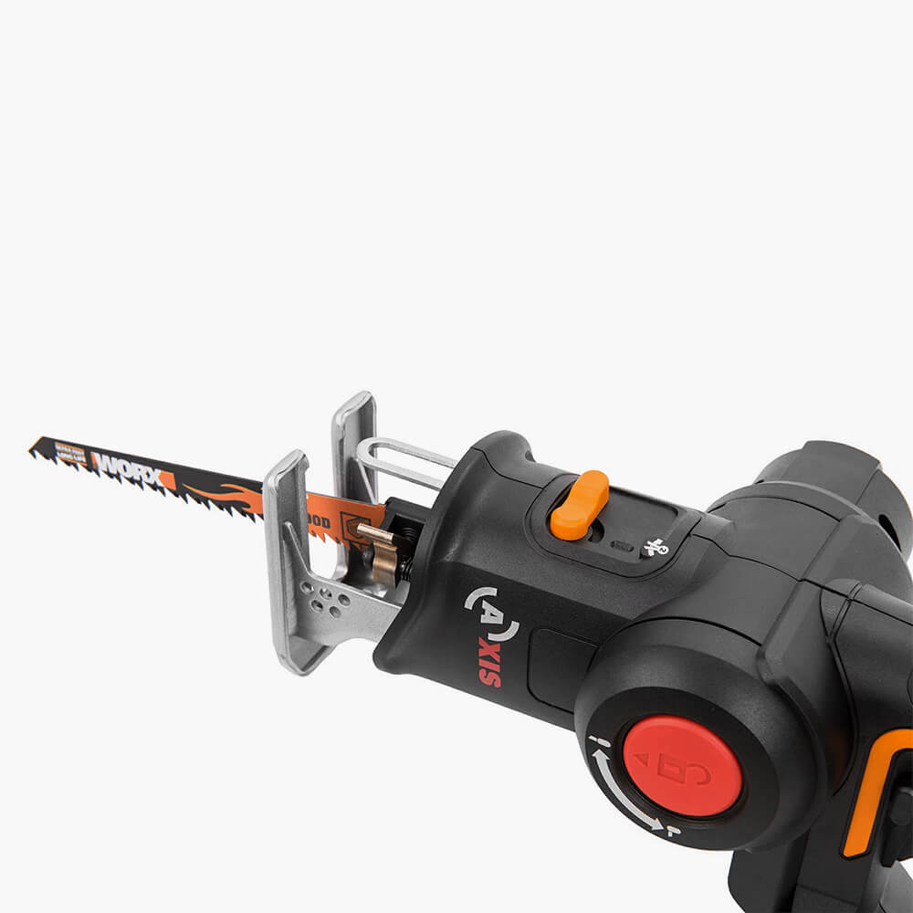 Многофункциональная аккумуляторная пила WORX Axis WX550 для дерева, пластика и металла