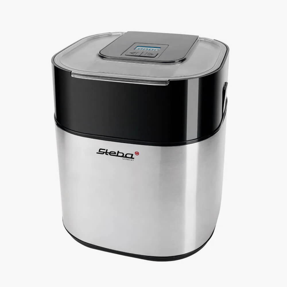 Универсальная мороженица Steba IC 30 с цифровым таймером и системой быстрой загрузки ингредиентов QuickLoad