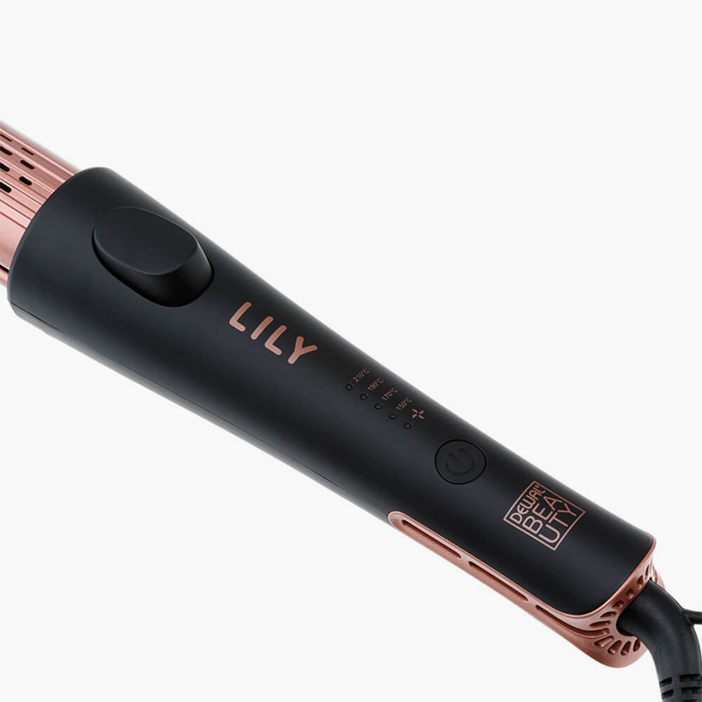 Немецкий мультистайлер Dewal Beauty Lily с турмалиновыми пластинами, точной регулировкой температуры и функцией охлаждения 
