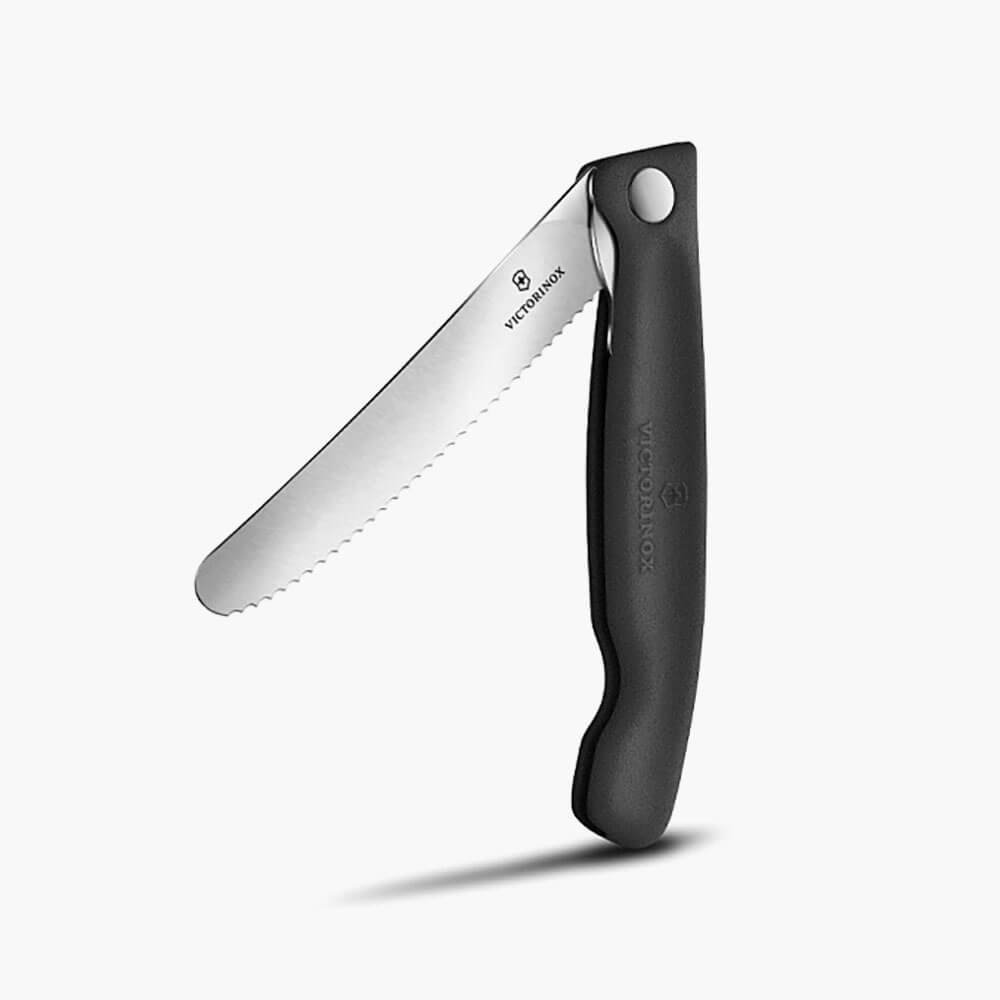 Швейцарский походный набор для нарезки продуктов Victorinox: складной нож и доска с антибактериальной пропиткой ECO Shield