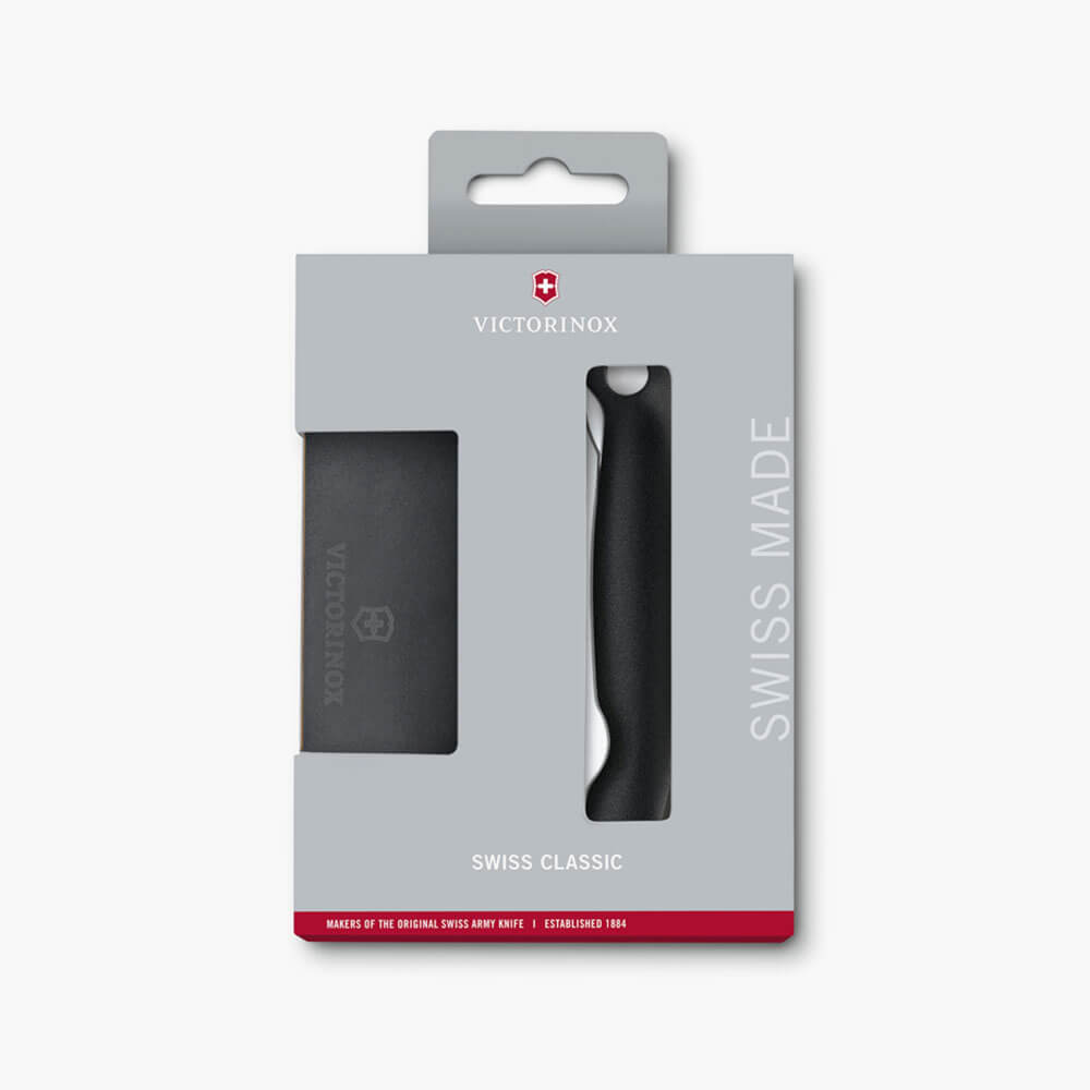 Швейцарский походный набор для нарезки продуктов Victorinox: складной нож и доска с антибактериальной пропиткой ECO Shield
