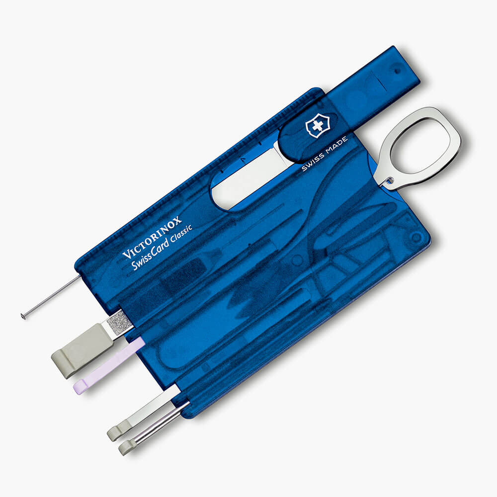Швейцарский мультитул в формате пластиковой карты с 10 инструментами Victorinox SwissCard