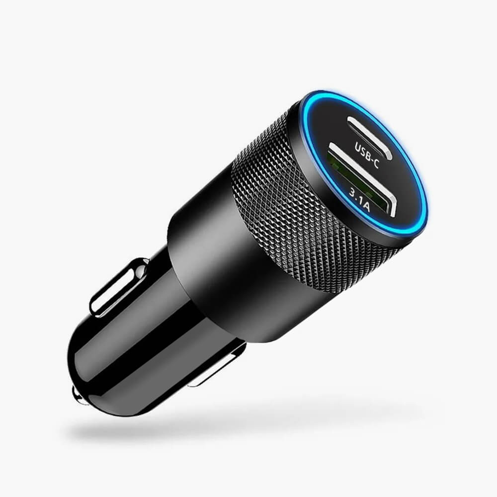 Автомобильный USB-адаптер Original No-11 для разъема прикуривателя с поддержкой технологий быстрой зарядки