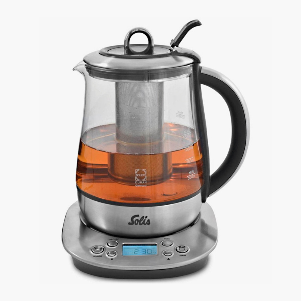 Электрочайник Solis Tea Kettle Digital с заварником и функцией поддержания температуры