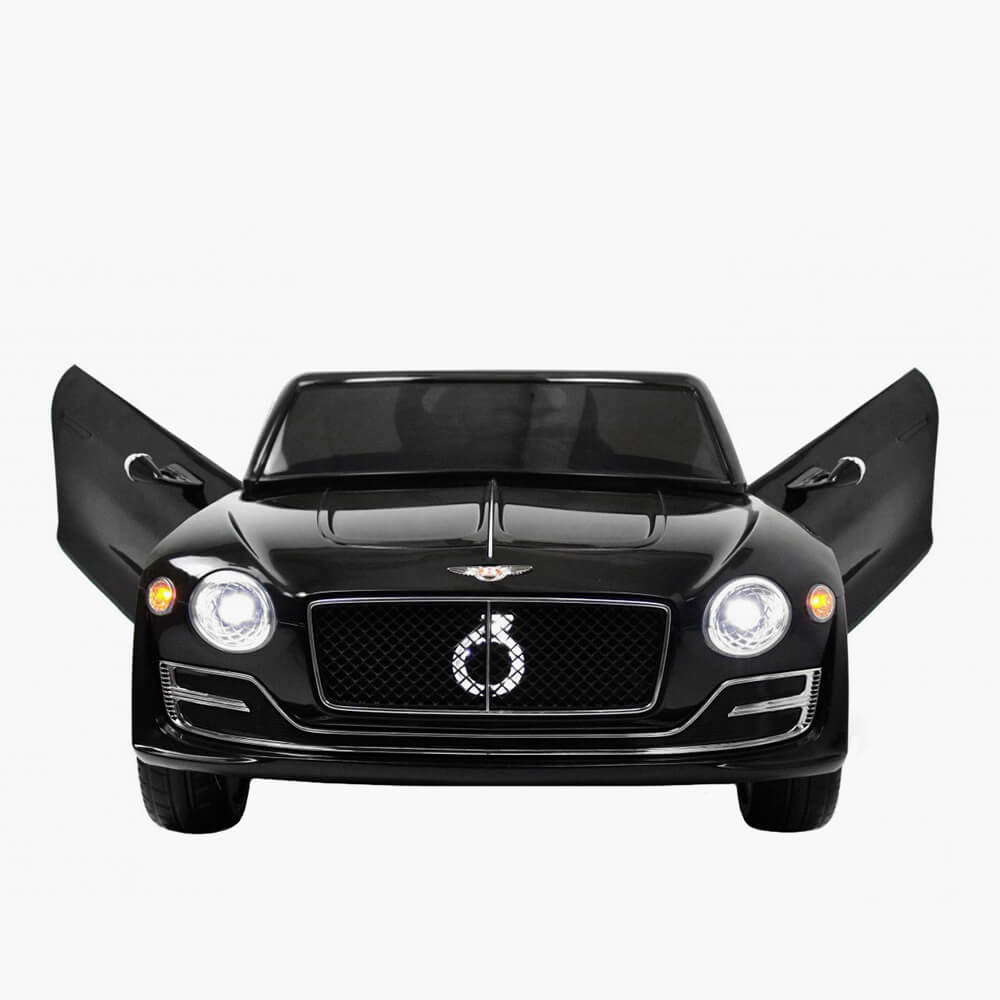 Детский электромобиль RiverToys EXP12 в дизайне Bentley с пультом управления, аудиосистемой и непрокалываемыми колесами