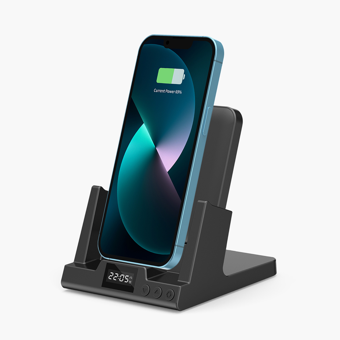 Беспроводная зарядка для смартфона Multi Charger 4 в 1 с настольной док-станцией