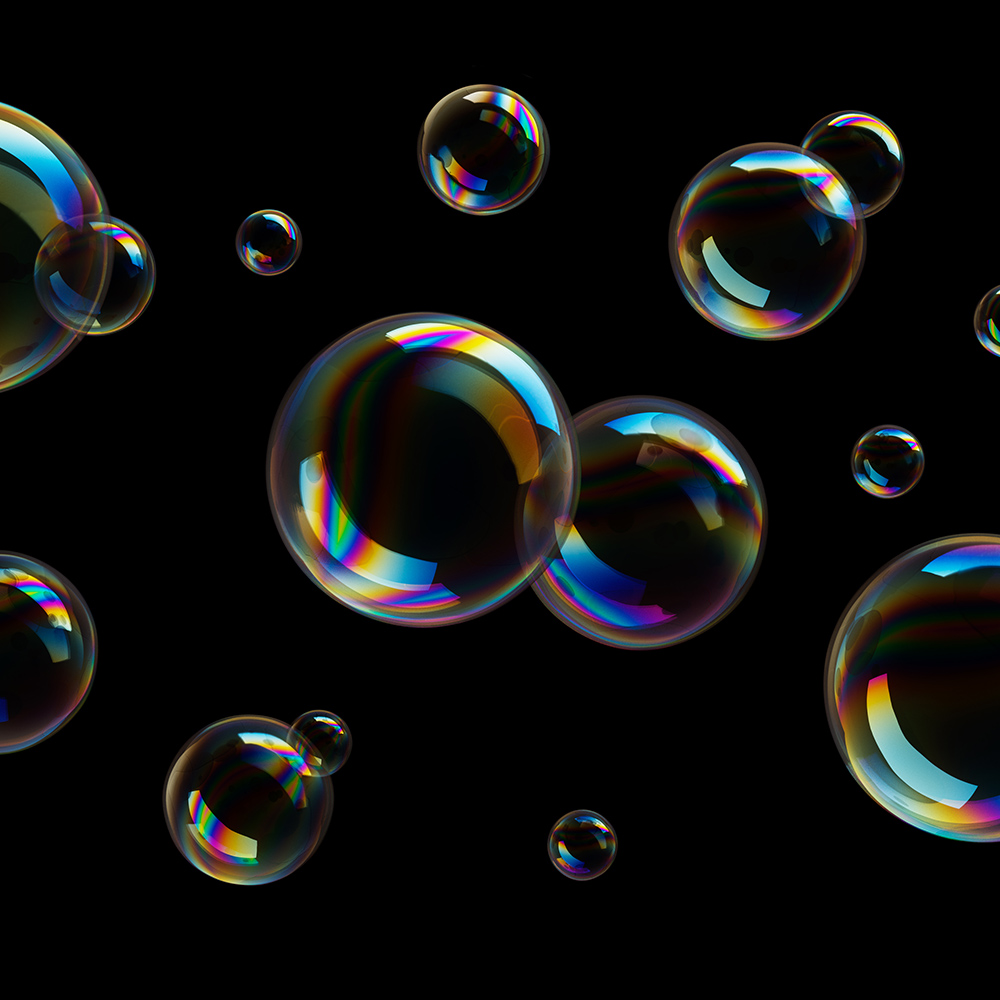 Раствор для приготовления мыльных пузырей Bright Bubble, 10 пакетов по 10 мл