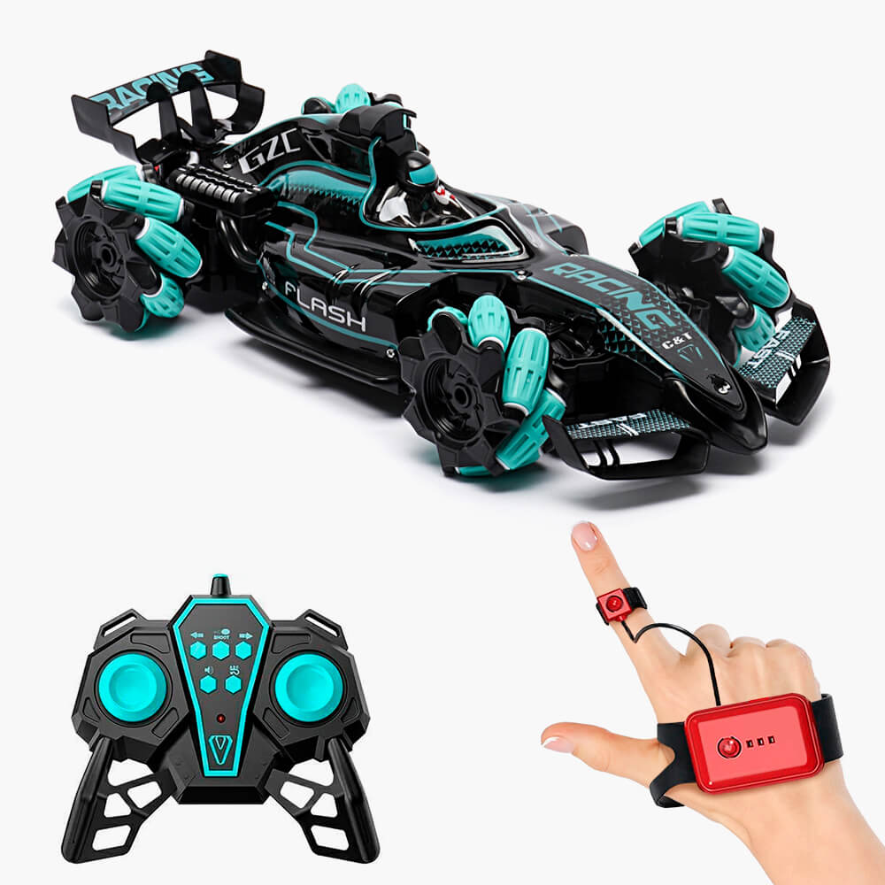 Радиоуправляемая игрушка Racing Car Equation с системой гироконтроля и роликовыми колесами «Меканум»