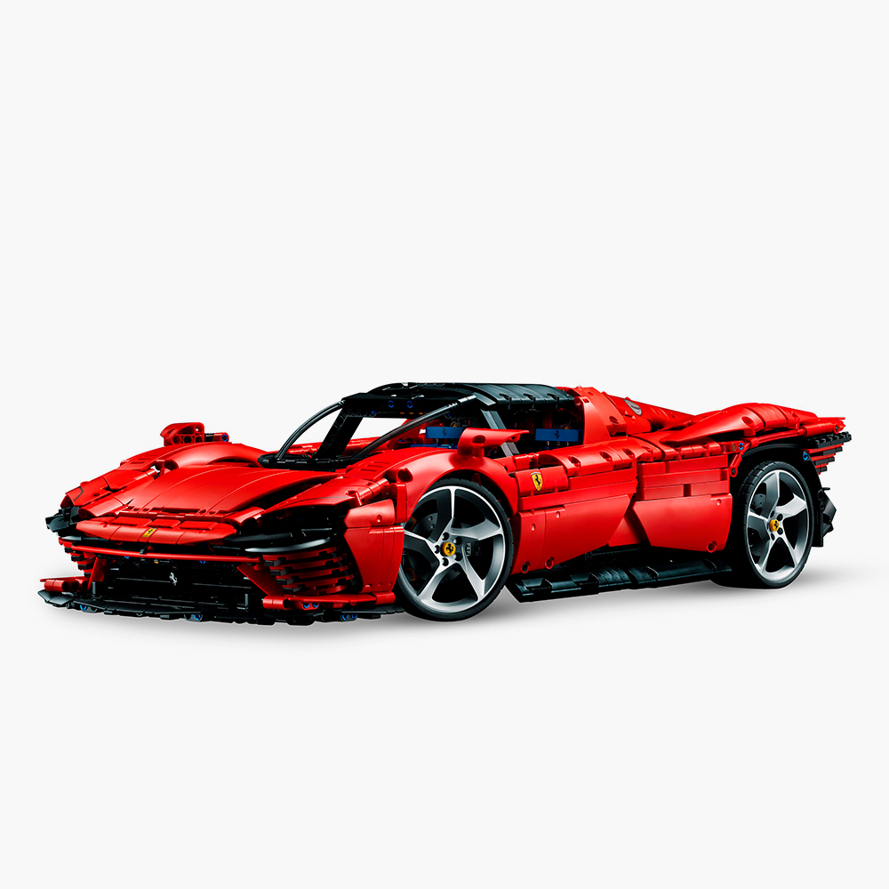 Реалистичный конструктор Technic Ferrari Daytona SP3 для сборки итальянского суперкара в масштабе 1:8, 3776 деталей