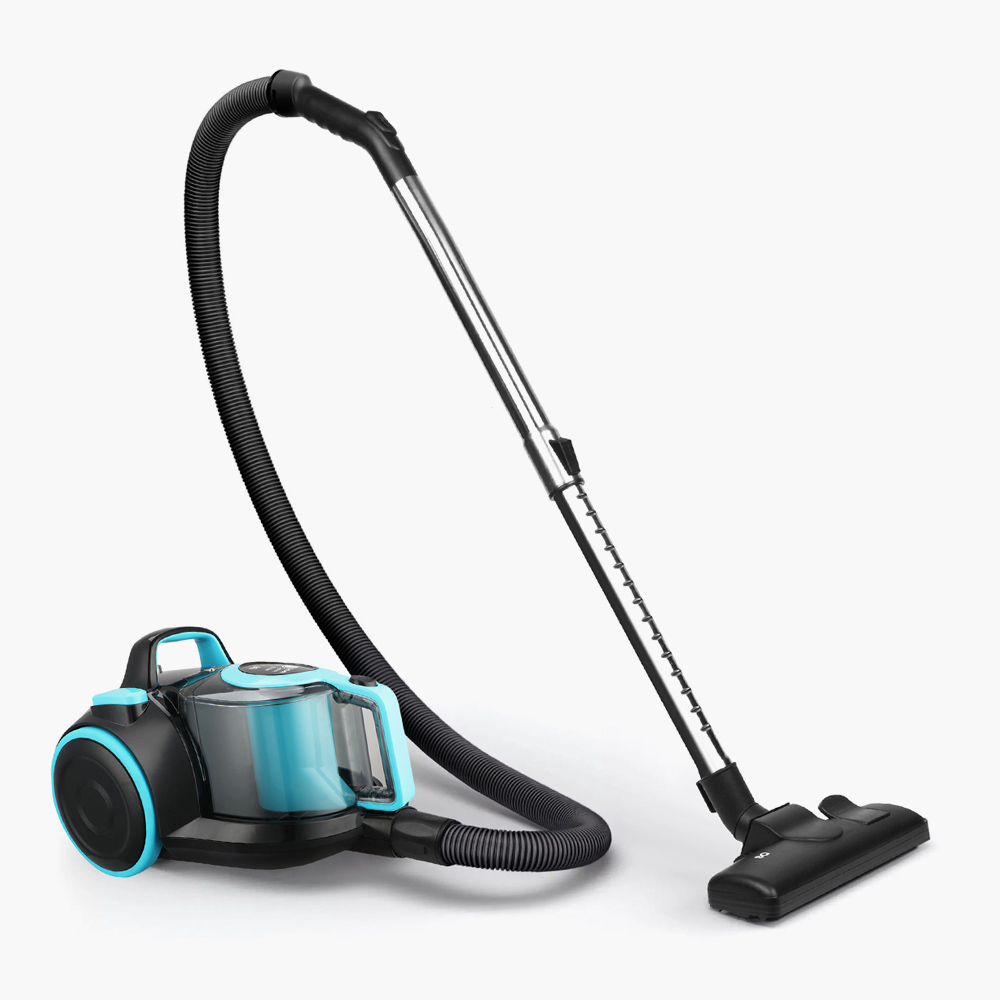 Пылесос BQ VC1810C с щеткой DualClean, фильтром HEPA12, циклонным пылесборником и 2 сменными насадками