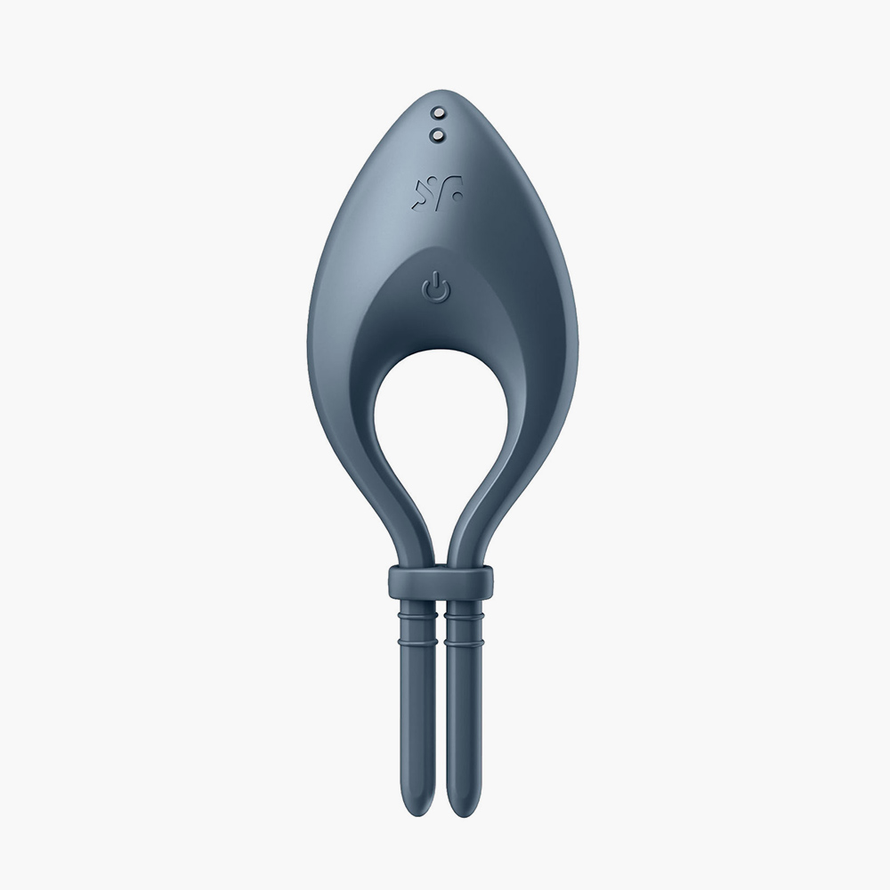 Водонепроницаемое эрекционное кольцо Satisfyer BullsEye с системой регулировки GentleFix и 12 режимами вибрации