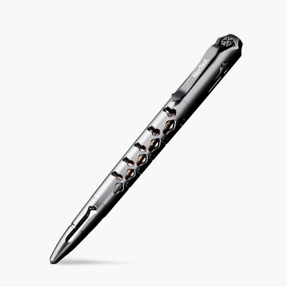 Тактическая ручка Xiaomi NexTool DragonBone с корпусом из авиационного алюминия, стеклобоем из керамики и стержнем Fisher Space
