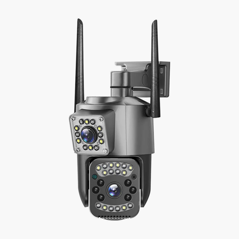 Панорамная Wi-Fi-камера ABT Smart Home с ночным режимом, распознаванием людей, двойной системой подключения и аудиосвязью
