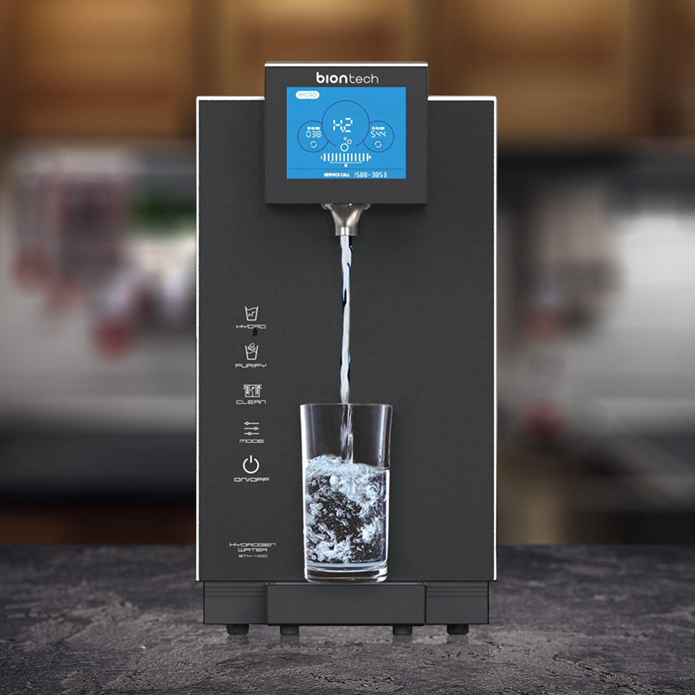 Многофункциональная система подготовки водородной воды BionTech BTH-1600 с ионизатором и двухступенчатой системой фильтрации