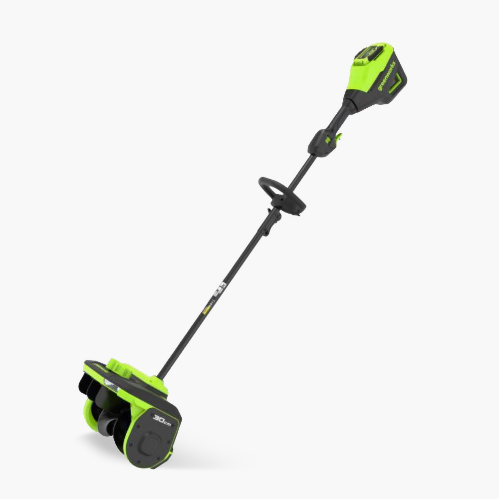 Аккумуляторный снегоуборщик Greenworks 2603207 c бесщеточным мотором DigiPRO и шнеком из сверхпрочного полимера Armalite