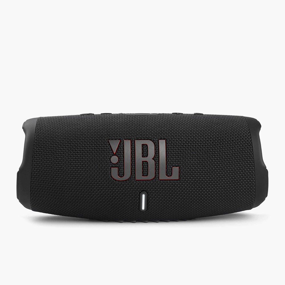 Портативная колонка JBL Charge 5 с двойным сабвуфером, системой синхронизации PartyBoost и функцией пауэрбанка