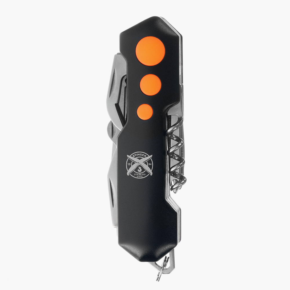 Перочинный нож-мультитул Stinger 15 Mini из нержавеющей стали SS420