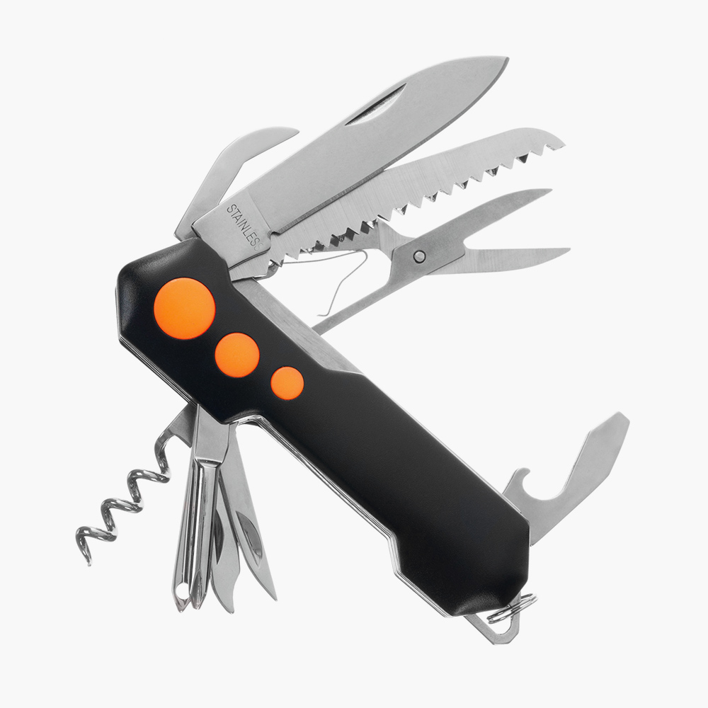 Перочинный нож-мультитул Stinger 15 Mini из нержавеющей стали SS420